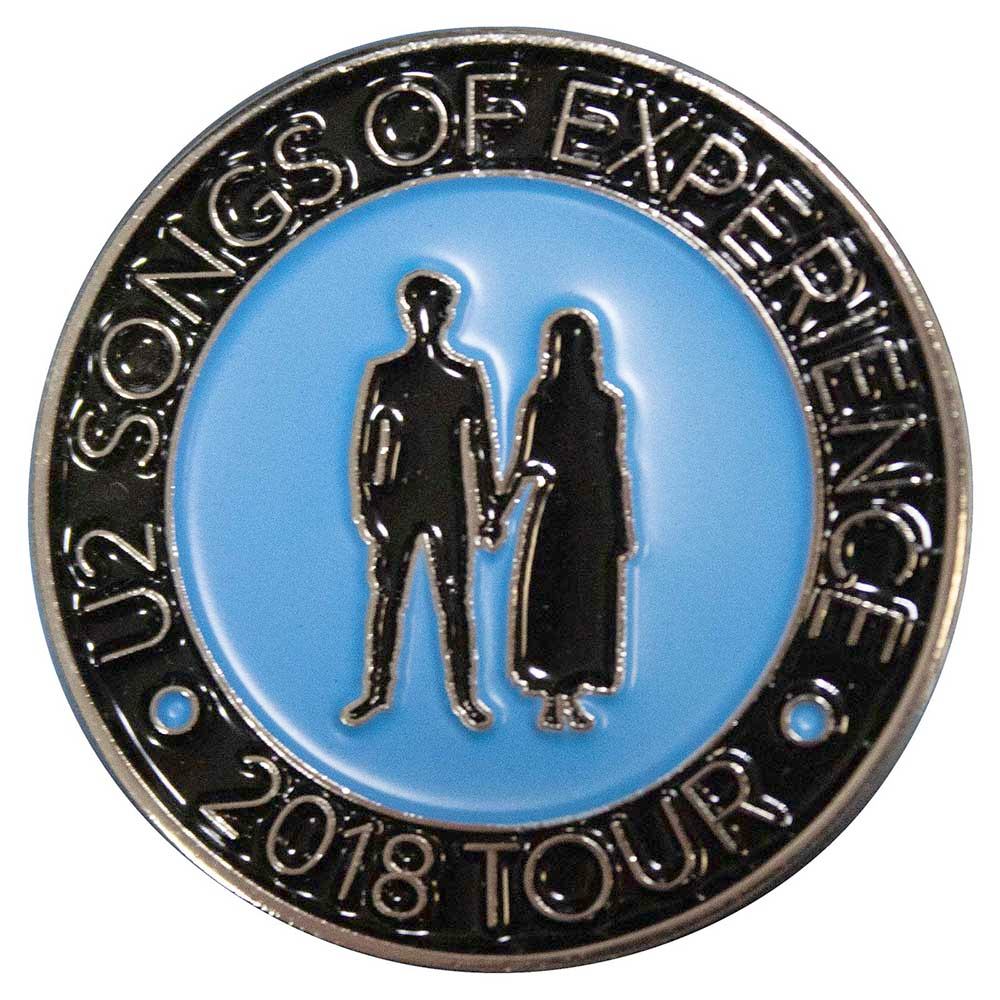 U2 - Songs Of Experience Pin - Zwart/Blauw
